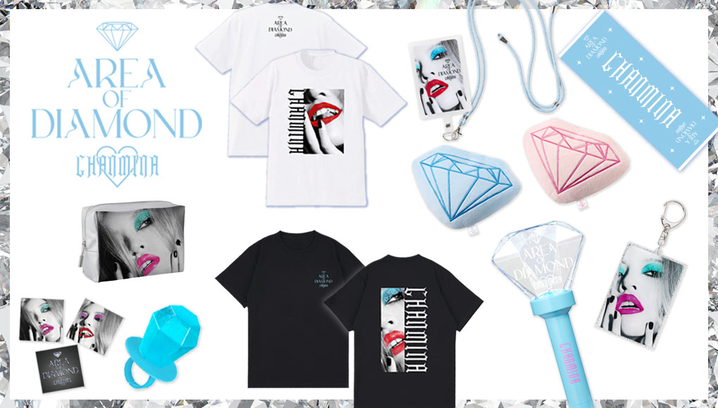 「AREA OF DIAMOND」グッズ 先行販売開始｜CHANMINA